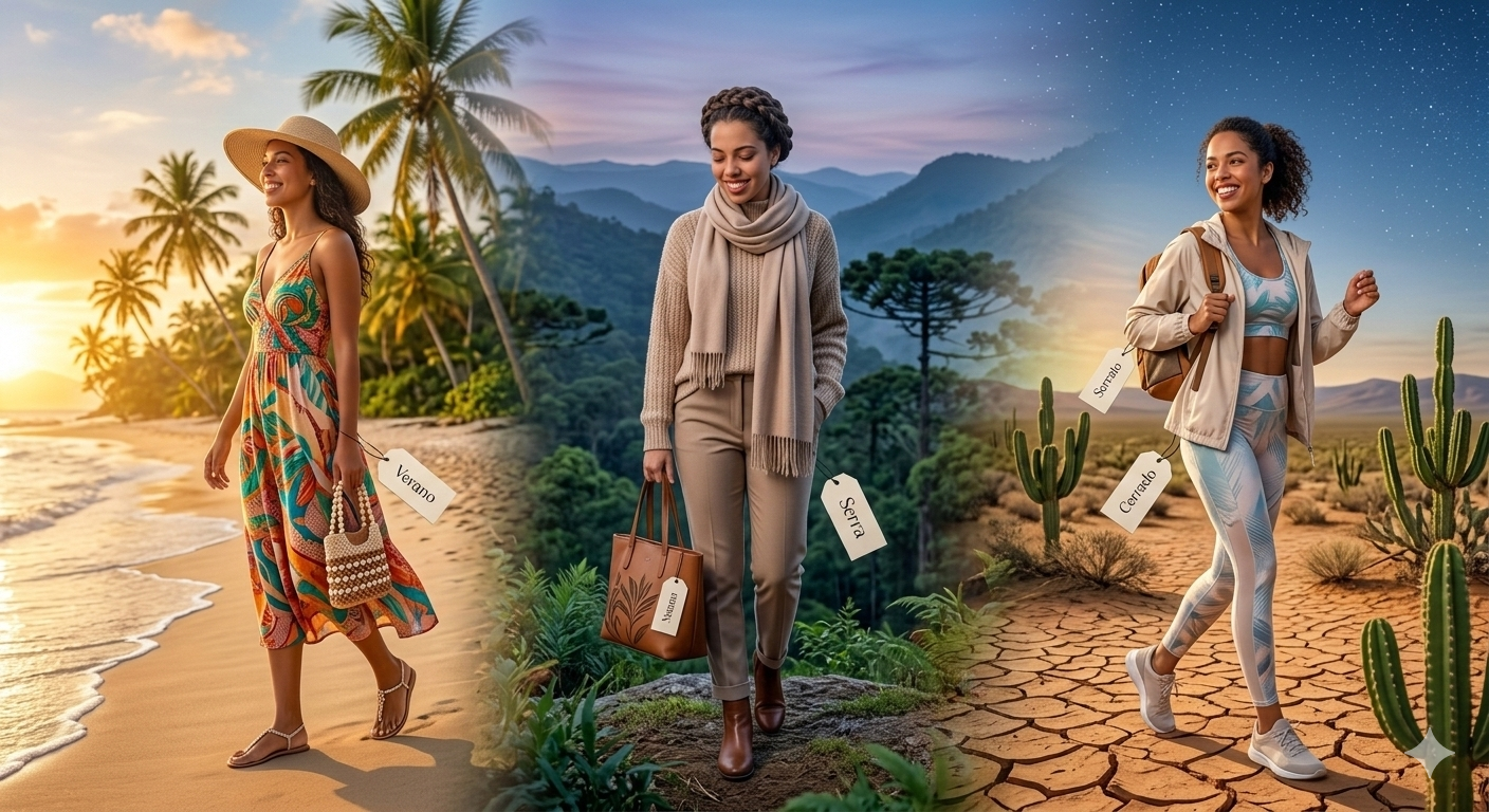 Variação Climática no Brasil e a Moda Feminina