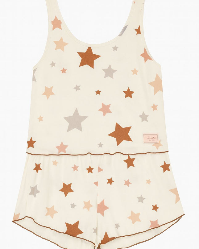 Short Doll LUA LUÁ Estampado De Estrelas | Leveza & Conforto Com Toque Divertido