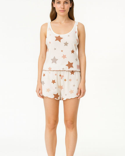 Short Doll LUA LUÁ Estampado De Estrelas | Leveza & Conforto Com Toque Divertido