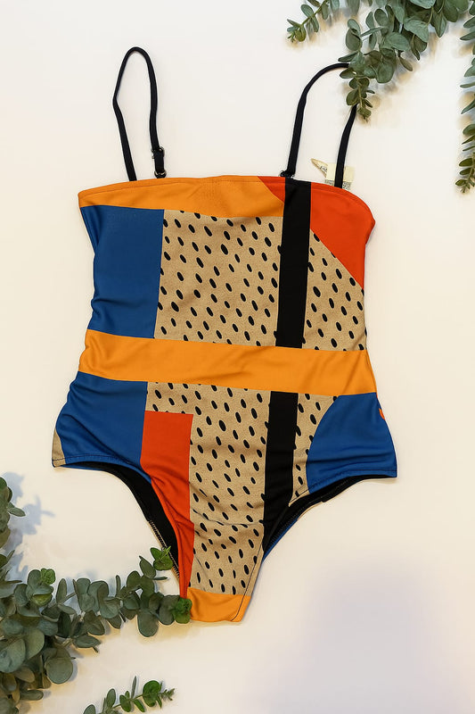 MAIÔ DECHELLES GEOMÉTRICO COLORIDO | Arte & Estilo Contemporâneo