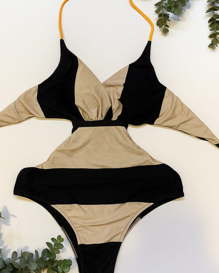 Maiô DECHELLES Bicolor | Sofisticação & Estilo Contemporâneo