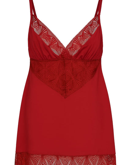 Camisola RIVANNA Vinho | Elegância & Delicadeza Para Noites Especiais