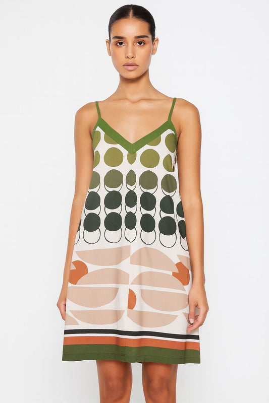 CAMISOLA LUA LUÁ GEOMÉTRICA | Leveza & Elegância