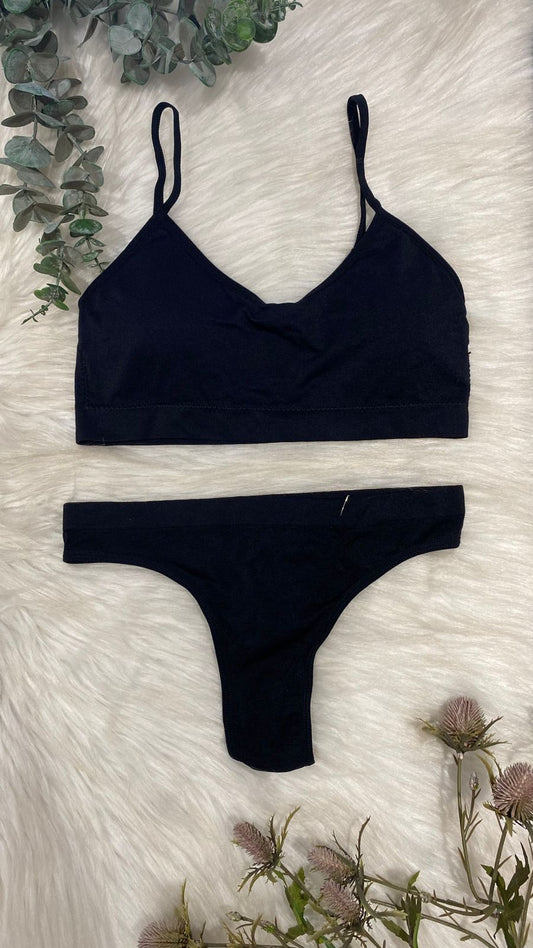 CONJUNTO ÍNTIMO LUA LUÁ | Minimalista & Confortável