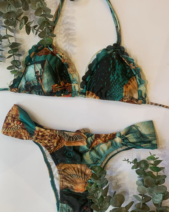 Biquíni FILÓ MAIS VOCÊ Multicolor | Sofisticação & Estilo Tropical