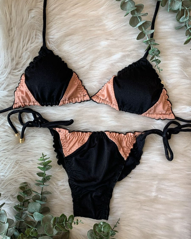 BIQUÍNI Rivanna PRETO & NUDE | Sofisticação & Personalidade