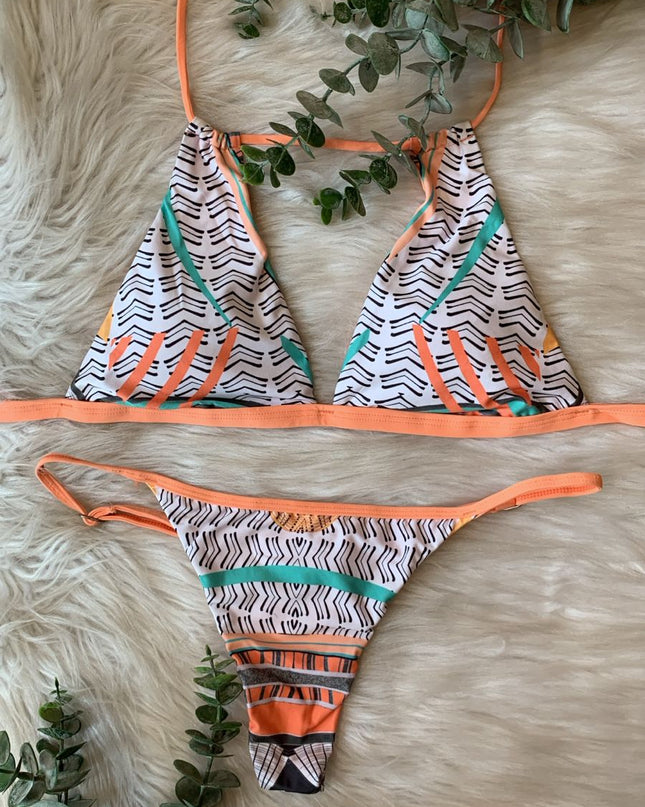 BIQUÍNI Dechelles GEOMÉTRICO CONTEMPORÂNEO | Moderno & Vibrante