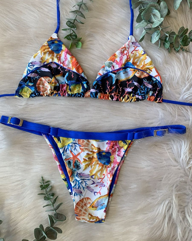 BIQUÍNI Dechelles MARINHO | Frescor & Elegância Tropical