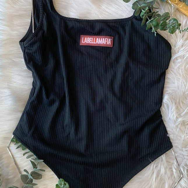 BODY/MAIÔ Labellamafia PRETO CANELADO | Urbano & Poderoso