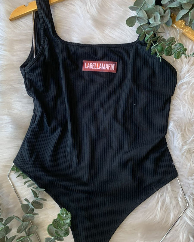BODY/MAIÔ Labellamafia PRETO CANELADO | Urbano & Poderoso