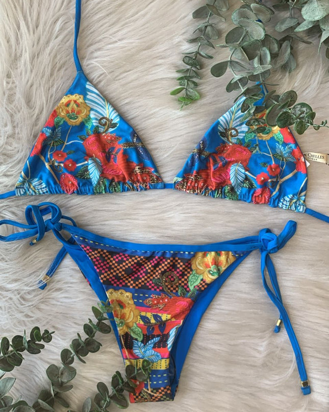 BIQUÍNI Dechelles ARTÍSTICO MULTICOLOR | Cor & Sofisticação