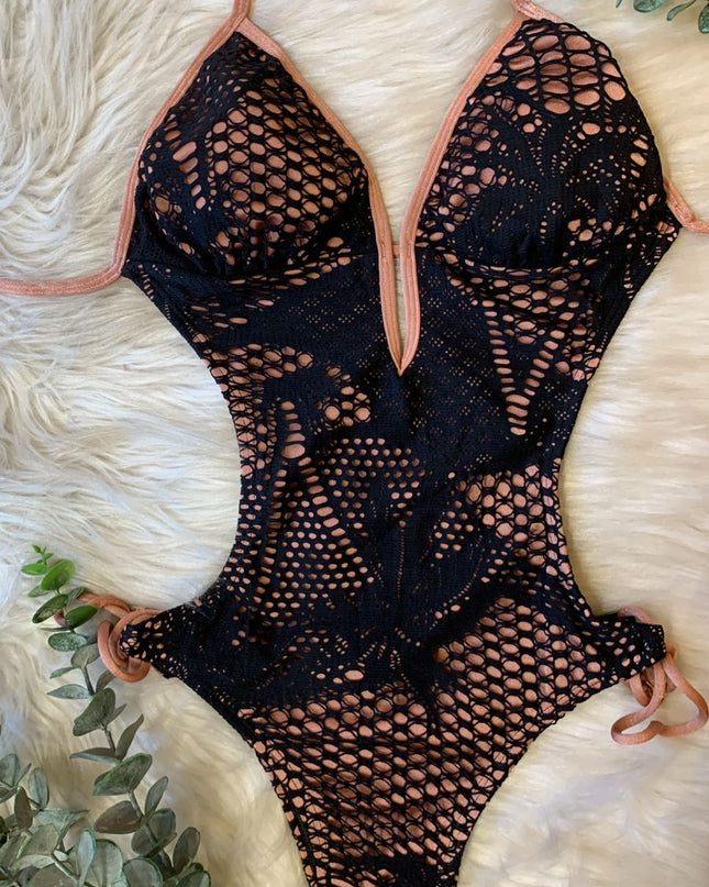 MAIÔ Rivanna PRETO RENDADO | Sensualidade & Sofisticação