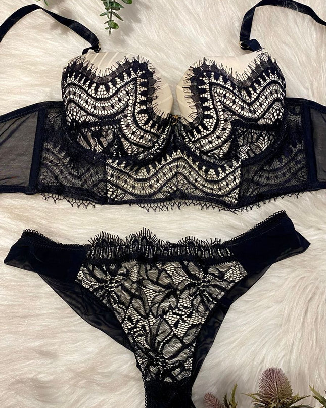 LINGERIE Belles COM BOJO FIXO | Elegância & Sustentação