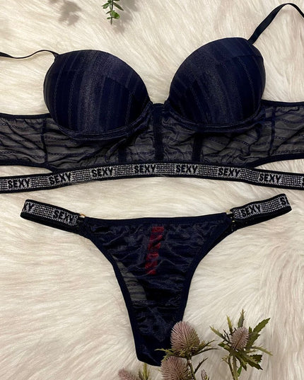 LINGERIE Garota Veneno COM RENDA PRETA | Poder & Sensualidade