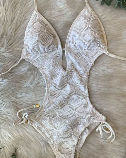 MAIÔ Rivanna EM RENDA OFF-WHITE | Elegância & Sofisticação