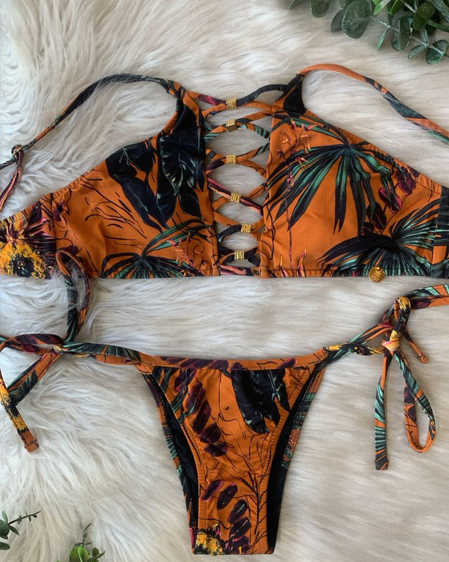 BIQUÍNI Belles TROPICAL TRANÇADO | Elegância & Personalidade
