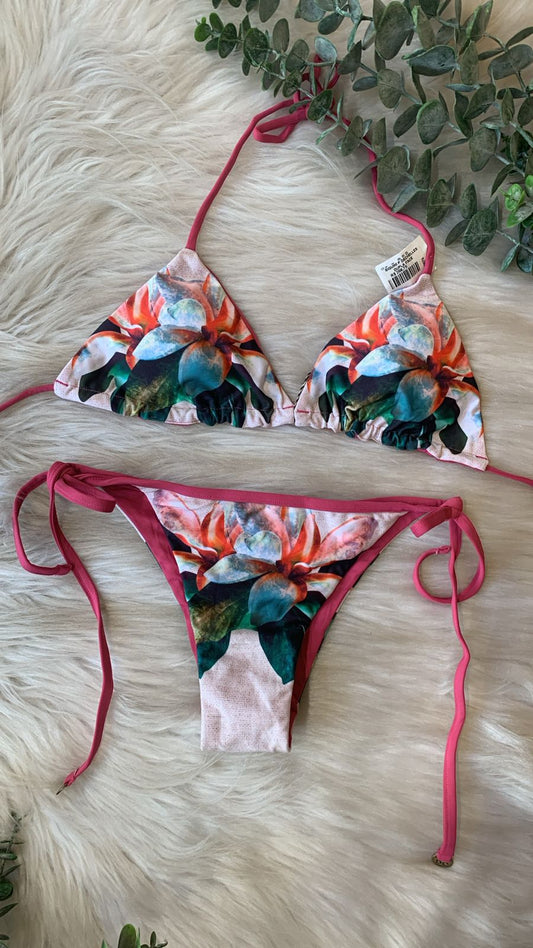 BIQUÍNI Dechelles FLORAL | Delicado & Feminino