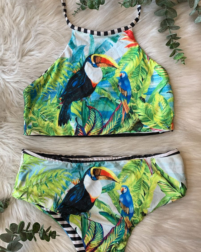 BIQUÍNI Dechelles – Tropical Colorido