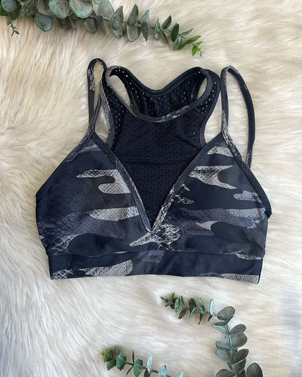 TOP FITNESS VESTEM | Camuflado & Respirável
