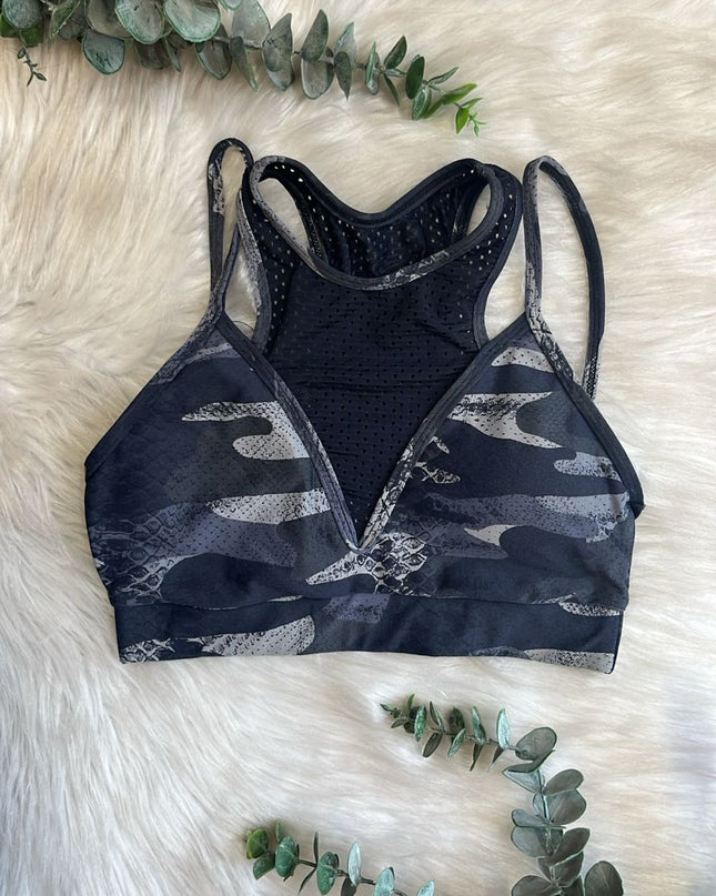 TOP FITNESS VESTEM | Camuflado & Respirável