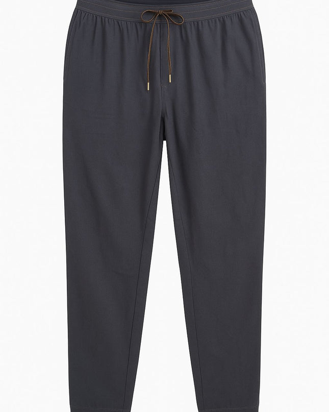 Pijama Feminino 2 Peças Cinza Manga Longa Com Bolsos E Calça Reta Tam M LUA LUA