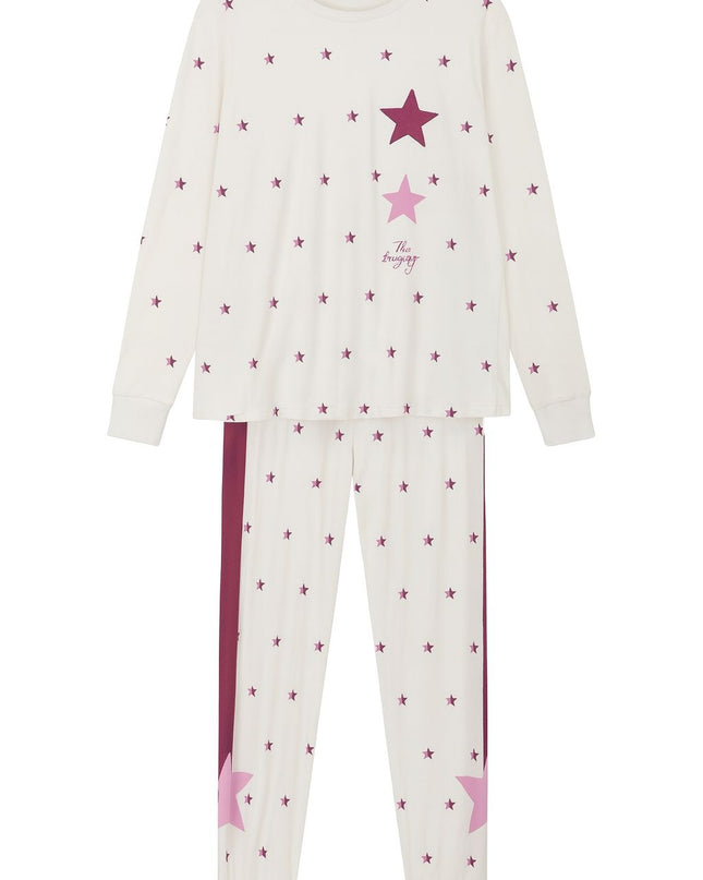 Pijama LUA LUÁ Estampa De Estrelas | Conforto & Charme Para Noites Leves