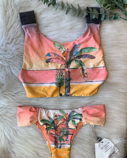 BIQUÍNI DECHELLES TROPICAL DEGRADÊ | Conforto & Estilo Moderno