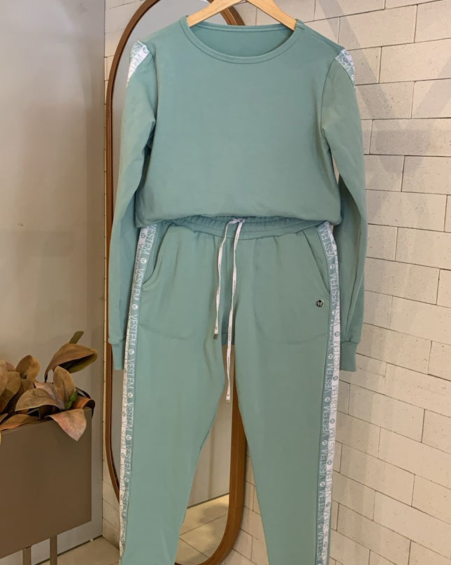 CONJUNTO MOLETOM VESTEM | Conforto & Estilo